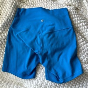 lululemon align 6” high rise shorts